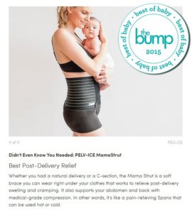 Mama Strut is a must have for all new moms for post birth care