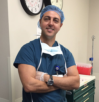 Anesthesiologist Dr. Farzad Mahjoubi