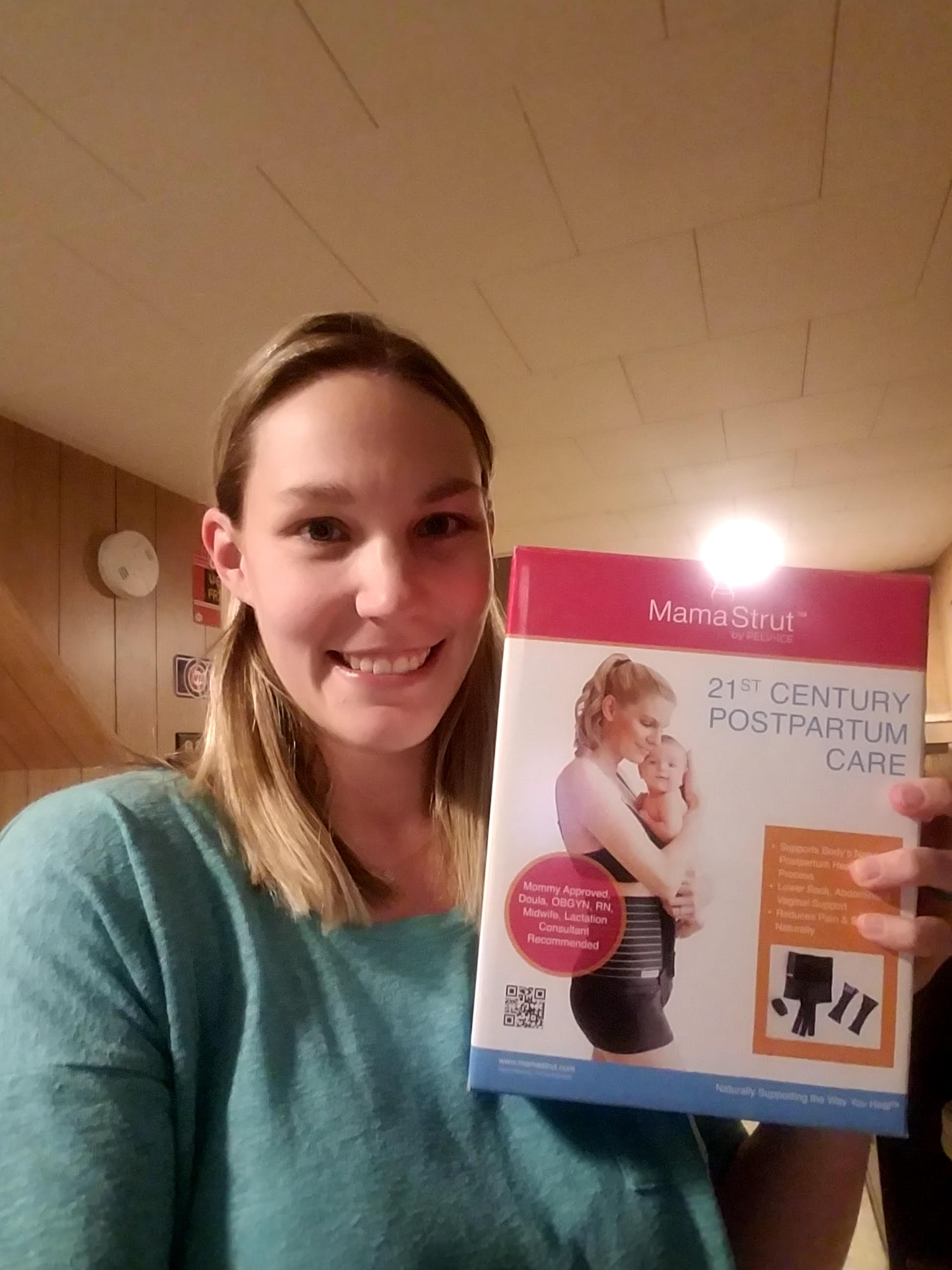 Mama Strut product review postpartum must have
