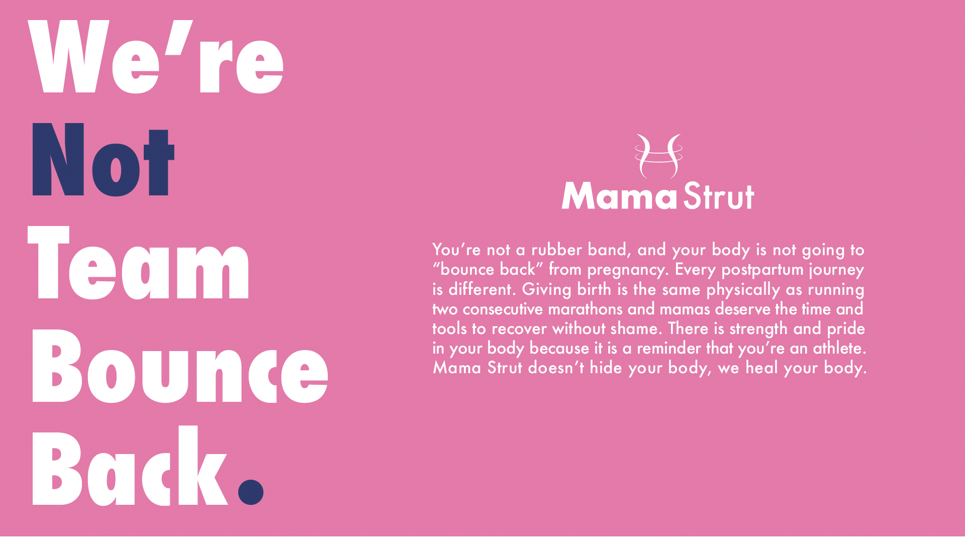 Mama Strut Org Postpartum Pads 10ct - Amma Boutique